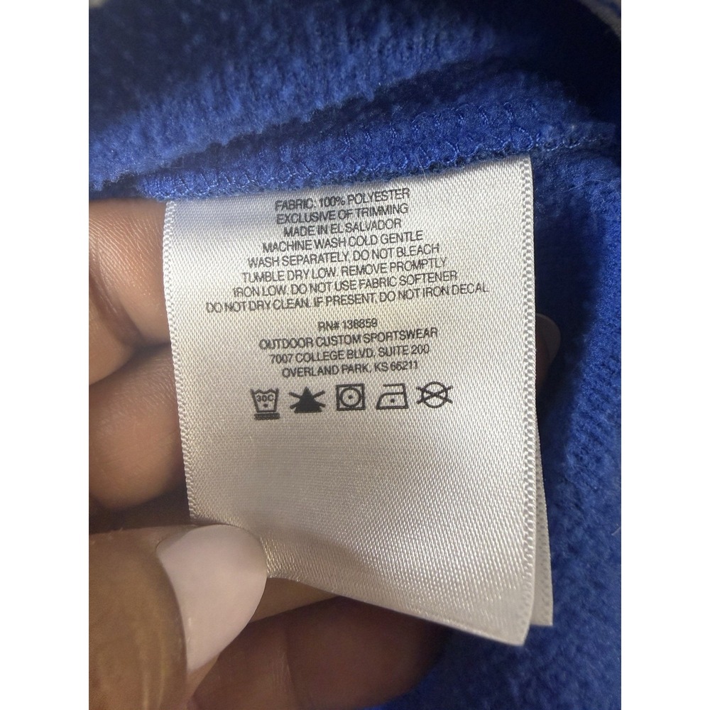 Columbia Golf Blue‎ Performance Vest XXL 2TG Quarter Zip Brushed Interior - Picture 5 of 9